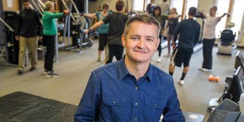 UNC Cancer Rehabilitation Institute Director Reid Hayward works in the synergy between the research lab and clinic.